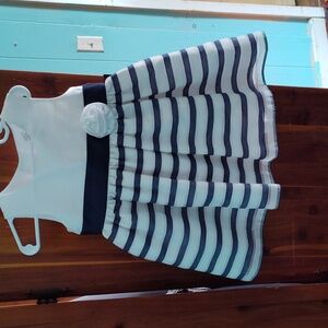 Blue and white 2t dress